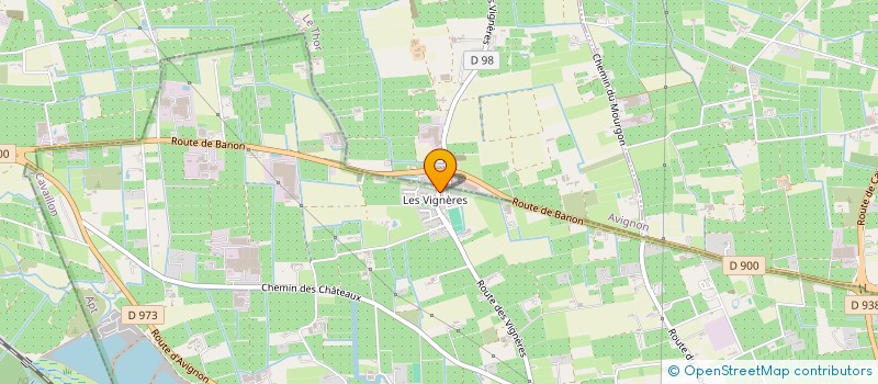 localisation de l'entreprise ENTRAIGUES SUR LA SORGUE  CAVAILLON