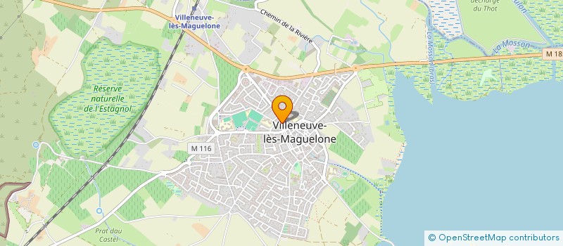 localisation de l'entreprise ENTRE 2 APPARTS  VILLENEUVE-LES-MAGUELONE