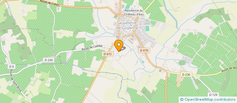 localisation de l'entreprise ENTRE 2 MERS MOTOCULTURE  SAUVETERRE-DE-GUYENNE