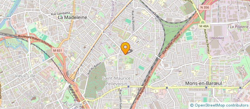 localisation de l'entreprise ENTRE 2 PLAGES à LILLE