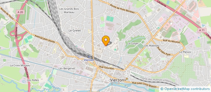 localisation de l'entreprise ENTRE 2 SAISONS  VIERZON