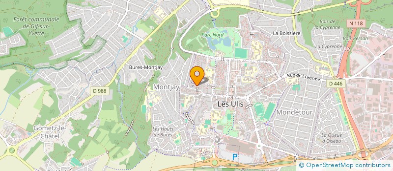 localisation de l'entreprise ENTRE ACTE ET COMPAGNIE à LES ULIS
