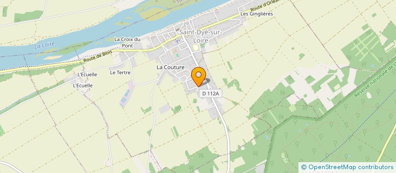 localisation de l'entreprise ENTRE AIGUILLES ET PINCEAUX à SAINT-DYE-SUR-LOIRE