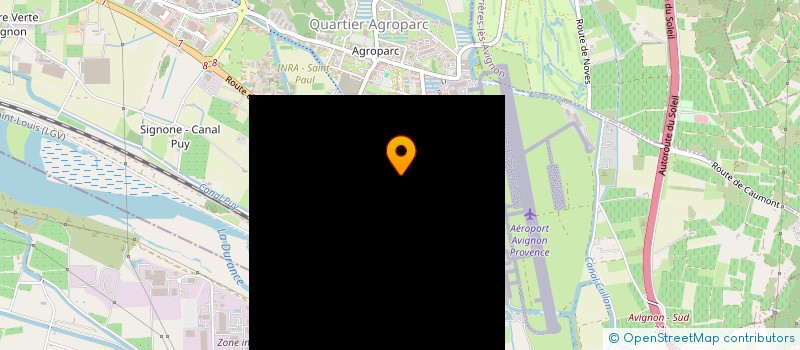 localisation de l'entreprise ENTRE ALPES ET MEDITERRANEE  AVIGNON