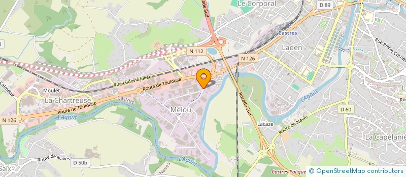 localisation de l'entreprise ENTRE CASTRAISES  CASTRES