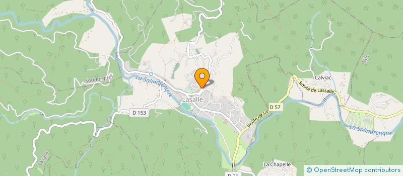 localisation de l'entreprise ENTRE CHATAIGNE ET MICOCOULE  LASALLE