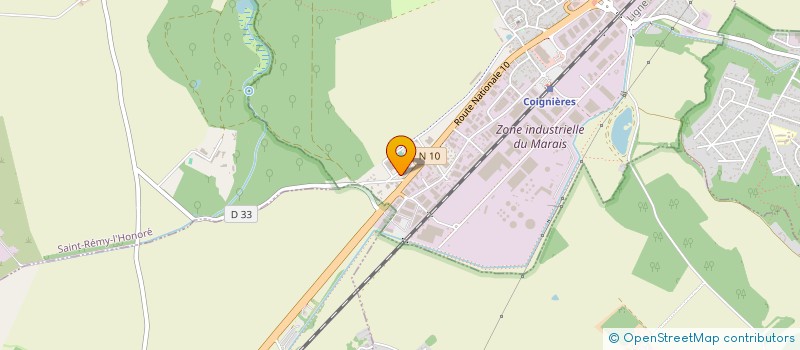 localisation de l'entreprise ENTRE CIEL ET TERRE à COIGNIERES