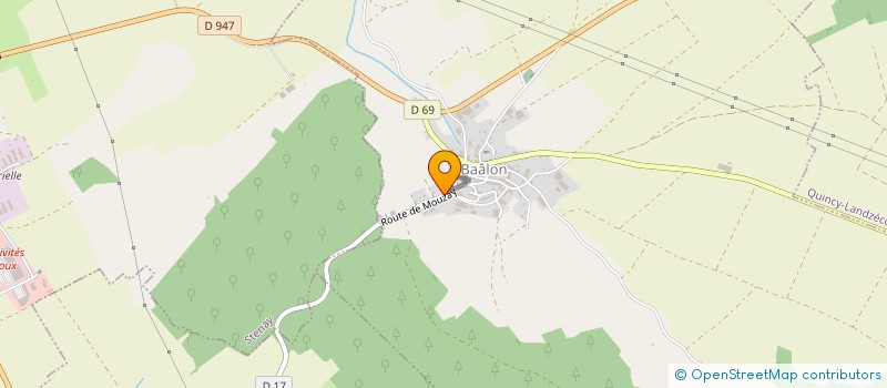 localisation de l'entreprise ENTRE CIEL ET TERRE à BAALON
