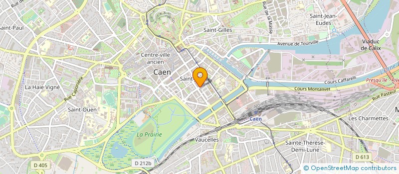 localisation de l'entreprise ENTRE CIGALE ET FOURMI à CAEN