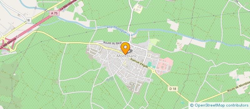 localisation de l'entreprise ENTRE CO'PAINS à VALROS