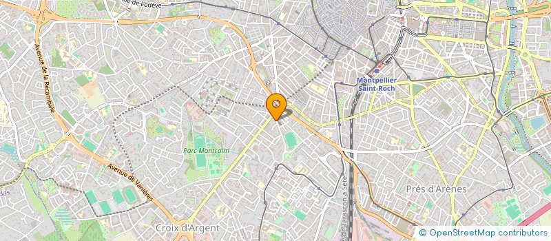 localisation de l'entreprise ENTRE CONTINENTS à MONTPELLIER
