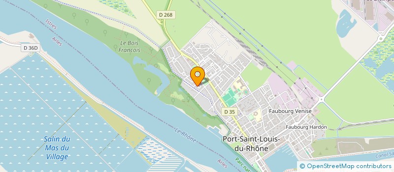 localisation de l'entreprise ENTRE CRAU-CAMARGUE à PORT-SAINT-LOUIS-DU-RHONE