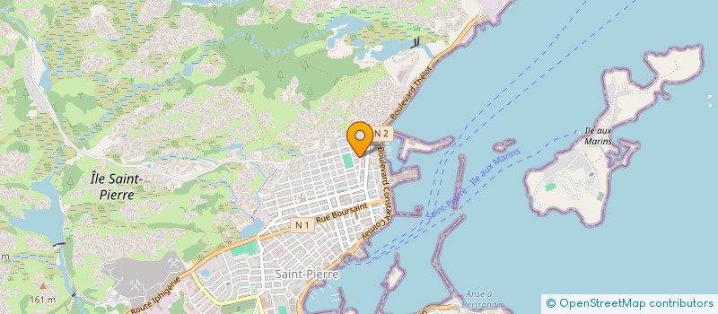 localisation de l'entreprise ENTRE DEUX ILES INVESTMENTS à SAINT-PIERRE