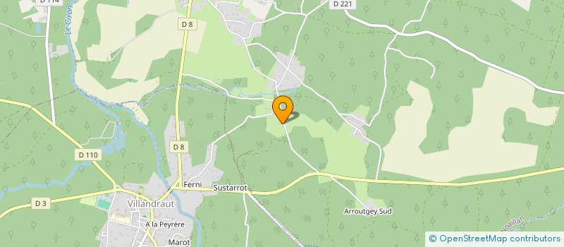 localisation de l'entreprise ENTRE DEUX MERS EMBOUTEILLAGE à NOAILLAN