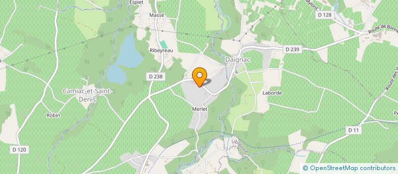 localisation de l'entreprise ENTRE DEUX MERS NETTOYAGE à ESPIET