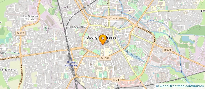 localisation de l'entreprise ENTRE DEUX VERRES à BOURG-EN-BRESSE