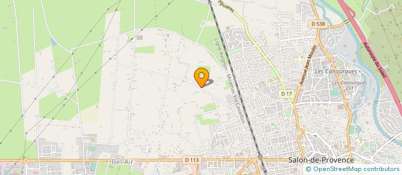 localisation de l'entreprise ENTRE GENE CONSTRUCT SALONAISE  SALON-DE-PROVENCE