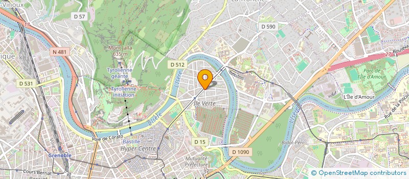 localisation de l'entreprise ENTRE GUILLEMENTS ASSOCIATION à GRENOBLE
