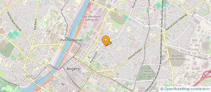 localisation de l'entreprise ENTRE LES DOUTES à ANGERS