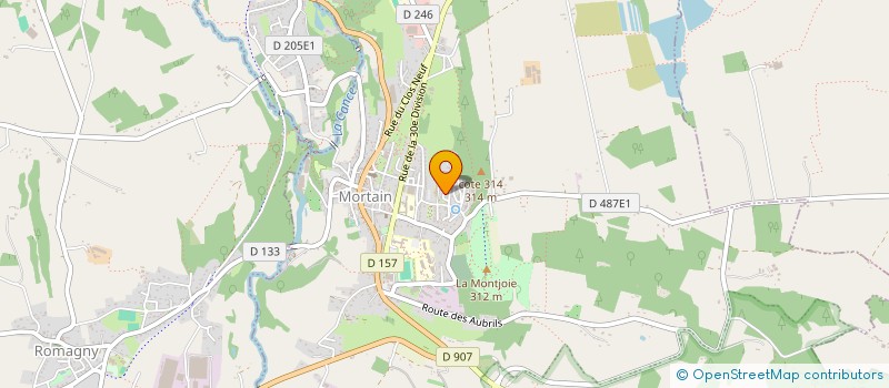 localisation de l'entreprise ENTRE LES JOURS  LE MESNIL-GILBERT