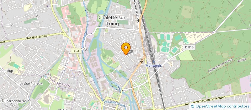 localisation de l'entreprise ENTRE LOIRE ET LOING à CHALETTE-SUR-LOING