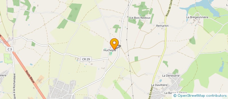 localisation de l'entreprise ENTRE MER ET JARDIN SERVICES à PORNIC