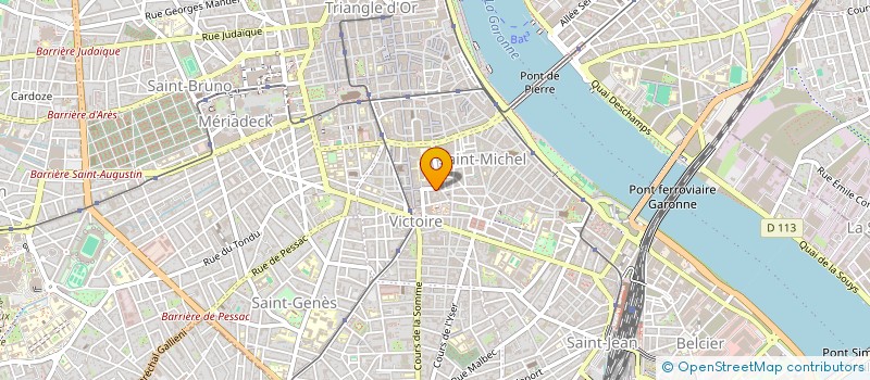 localisation de l'entreprise ENTRE MER ET MONTAGNE  BORDEAUX