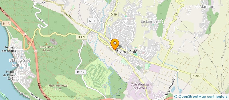 localisation de l'entreprise ENTRE MER ET MONTAGNE à L'ETANG-SALE