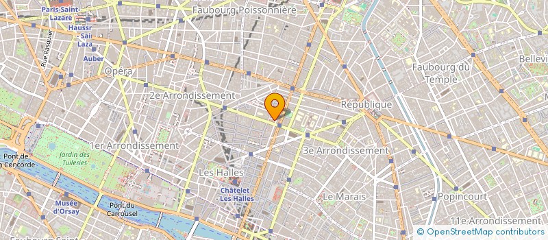 localisation de l'entreprise ENTRE NOUS  PARIS