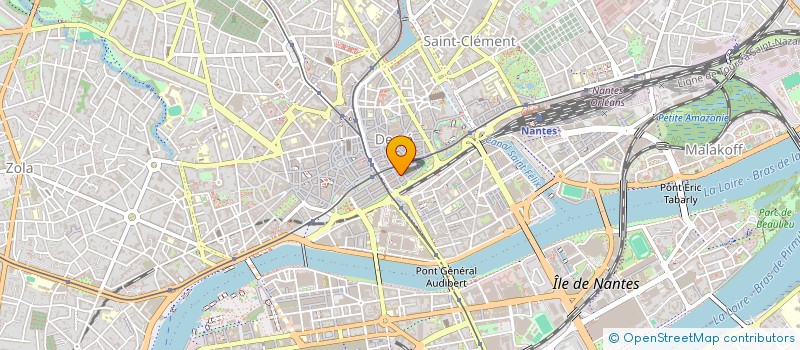 localisation de l'entreprise ENTRE NOUS à NANTES