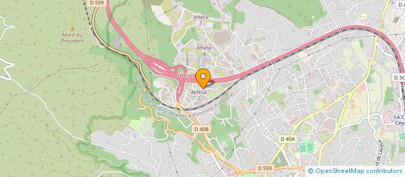 localisation de l'entreprise ENTRE NOUS à LA CIOTAT