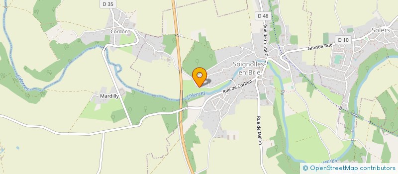 localisation de l'entreprise ENTRE NOUS  SOIGNOLLES-EN-BRIE