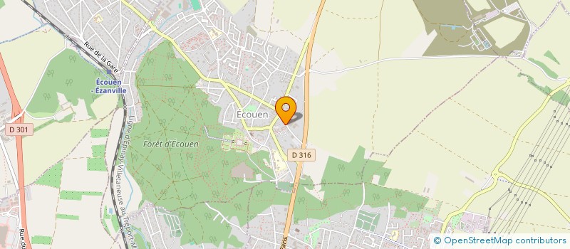 localisation de l'entreprise ENTRE NOUS  ECOUEN