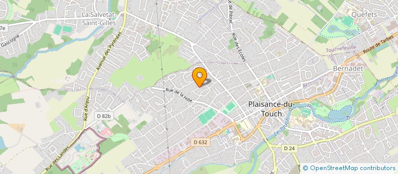 localisation de l'entreprise ENTRE NOUS  PLAISANCE-DU-TOUCH