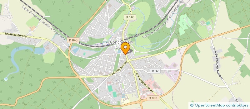 localisation de l'entreprise ENTRE NOUS  CONCHES-EN-OUCHE