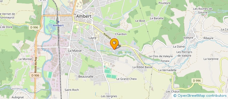 localisation de l'entreprise ENTRE NOUS, LE ROSE  AMBERT