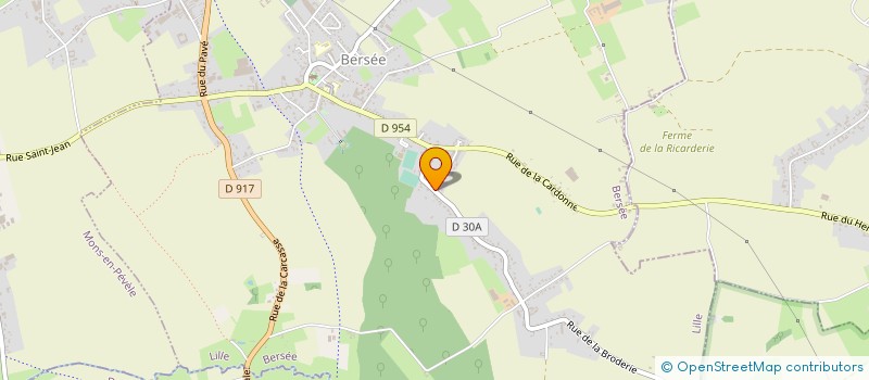 localisation de l'entreprise ENTRE PARENTHESES  BERSEE