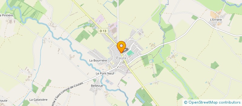 localisation de l'entreprise ENTRE PAULX'TE  PAULX