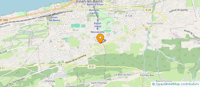 localisation de l'entreprise ENTRE PLUME ET PERLE  BECON-LES-GRANITS