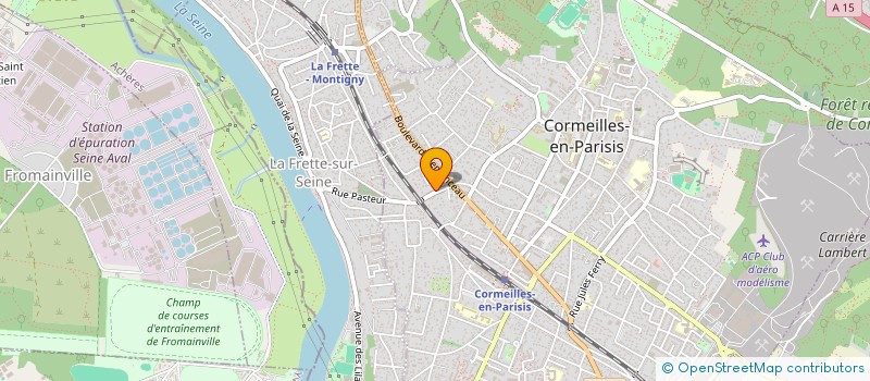 localisation de l'entreprise ENTRE SEINE ET SETE  CORMEILLES-EN-PARISIS