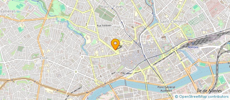 localisation de l'entreprise ENTRE SEVRE ET LOIRE à NANTES