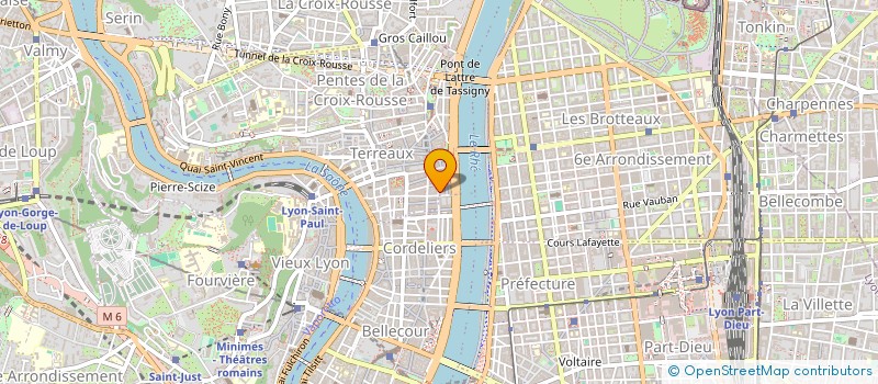 localisation de l'entreprise ENTRE TEMPS à LYON