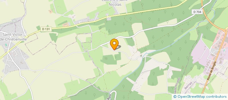 localisation de l'entreprise ENTRE TEMPS  CAORCHES-SAINT-NICOLAS