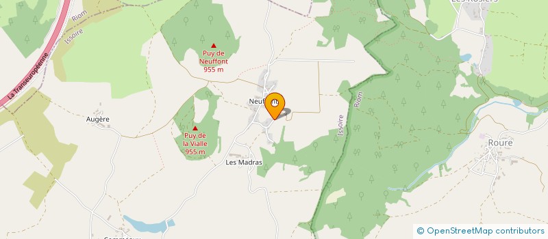 localisation de l'entreprise ENTRE TERRE CIEL ET VOLCANS  GELLES