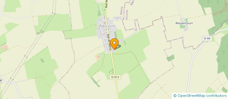 localisation de l'entreprise ENTRE TERRE ET MER  RAUCOURT