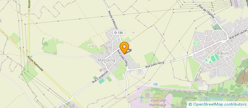 localisation de l'entreprise ENTRE TERRE ET PIERRES  MASTAING