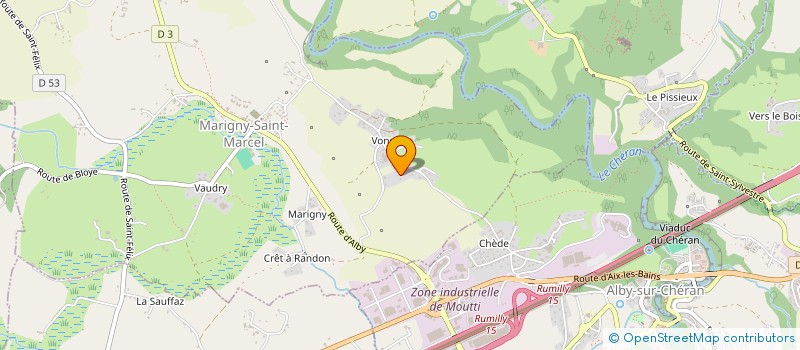 localisation de l'entreprise ENTRE TERRES ET VIGNES  MARIGNY-SAINT-MARCEL