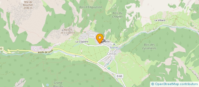 localisation de l'entreprise ENTRE TOIT ET BOIS à SAINT-CLEMENT-SUR-DURANCE