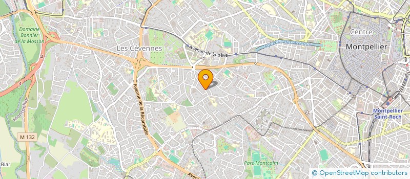 localisation de l'entreprise ENTRE VOIX à MONTPELLIER