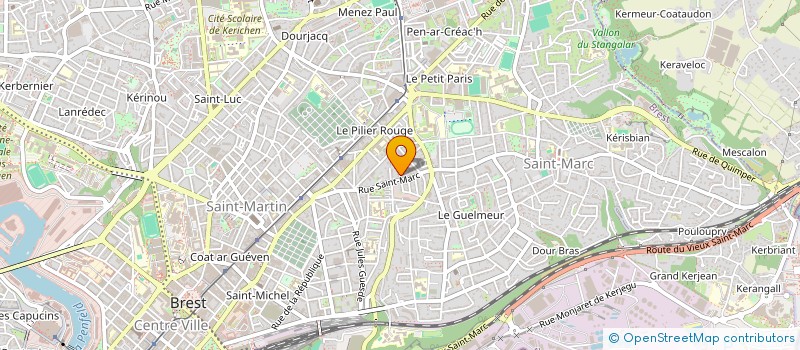 localisation de l'entreprise ENTRE VUES ET MOI à PLOUGUERNEAU